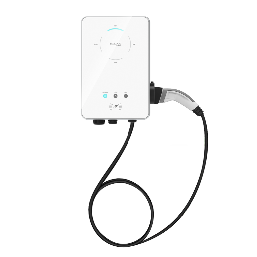 Smart solar EV charger with intelligent energy management features